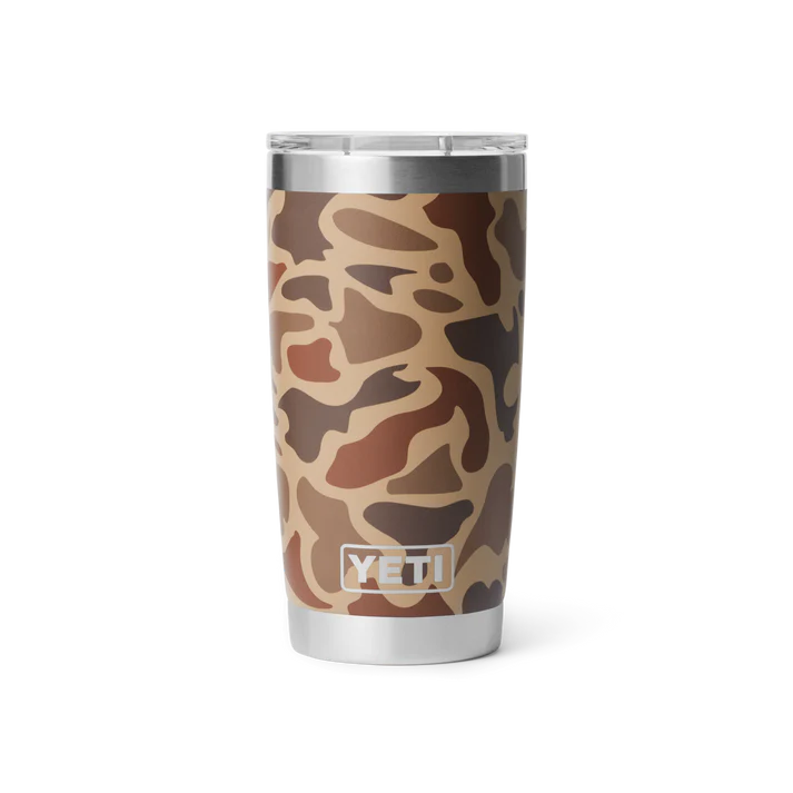YETI Rambler 20 oz 591 ml Tumbler With MagSlider™ Lid - Wetlands Camo