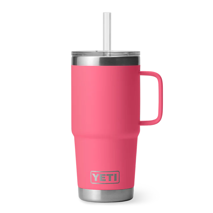 YETI Rambler 25 OZ 473ml Straw Mug - Tropical Pink