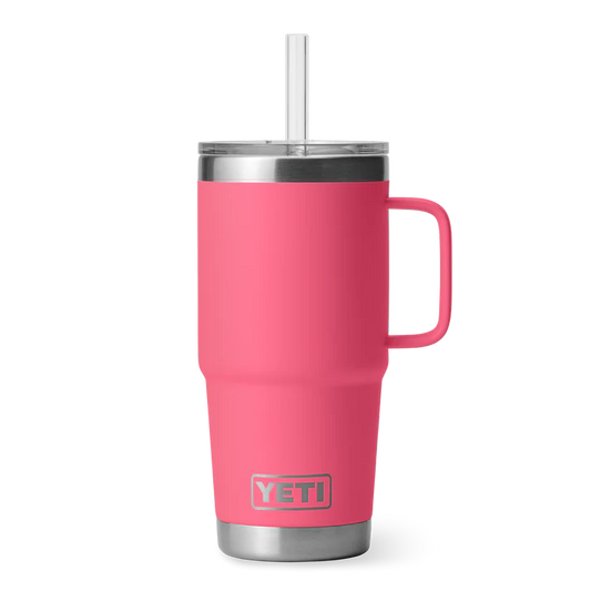 YETI Rambler 25 OZ 473ml Straw Mug - Tropical Pink