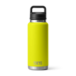 YETI Rambler 36 OZ 1 L Bottle With Chug Cap- Firefly Yellow