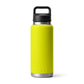 YETI Rambler 36 OZ 1 L Bottle With Chug Cap- Firefly Yellow