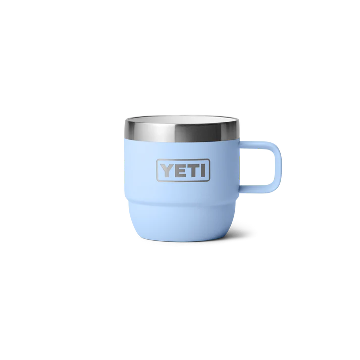 YETI Rambler 6 OZ 177 ML Stackable Mugs- Big Sky Blue