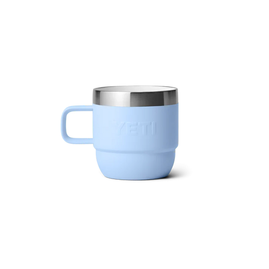 YETI Rambler 6 OZ 177 ML Stackable Mugs- Big Sky Blue