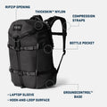 YETI Ranchero Backpack 27L - Black