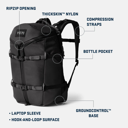 YETI Ranchero Backpack 27L - Black