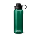 YETI Yonder 34 OZ 1 L Bottle With Tether Cap - Black Forest green