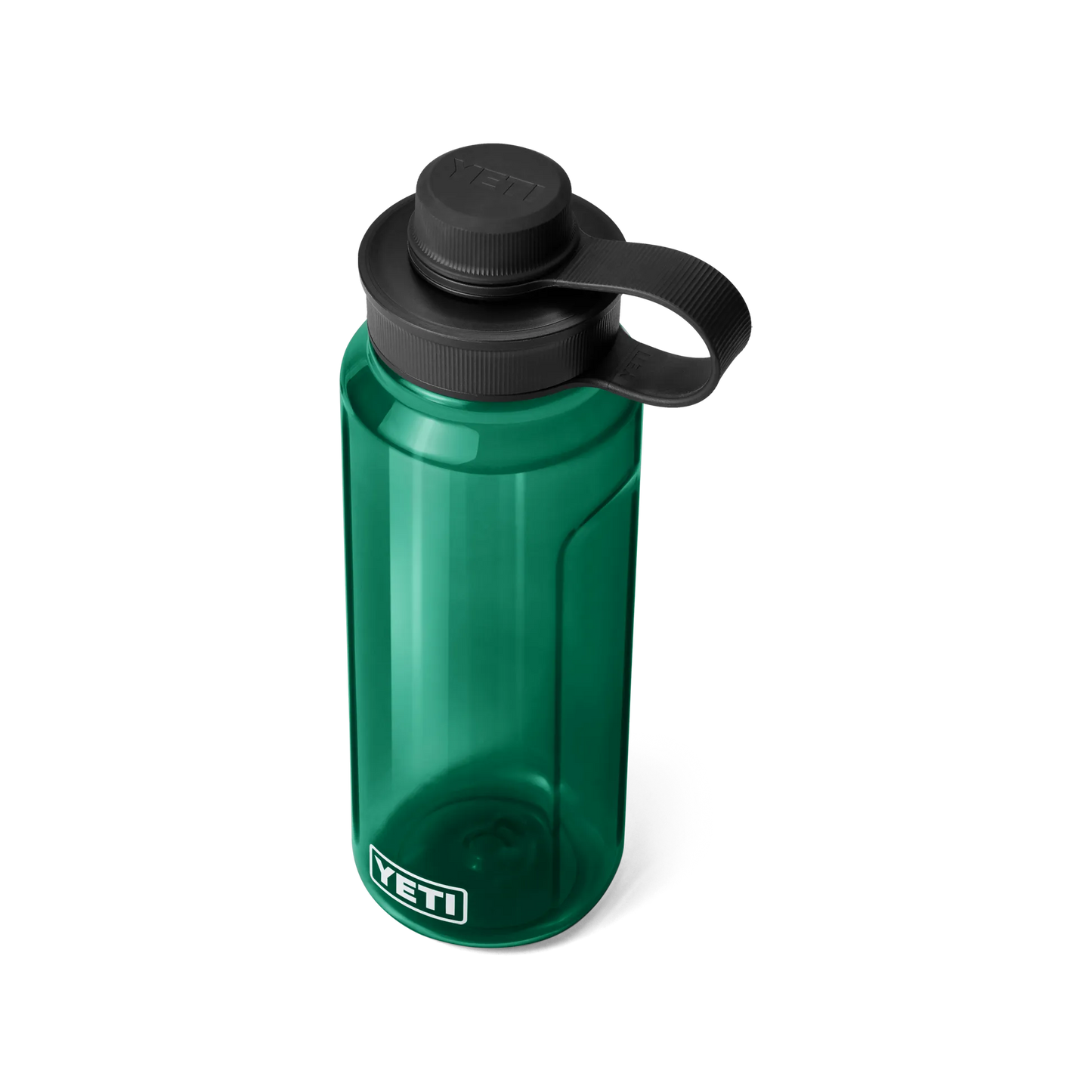 YETI Yonder 34 OZ 1 L Bottle With Tether Cap - Black Forest green