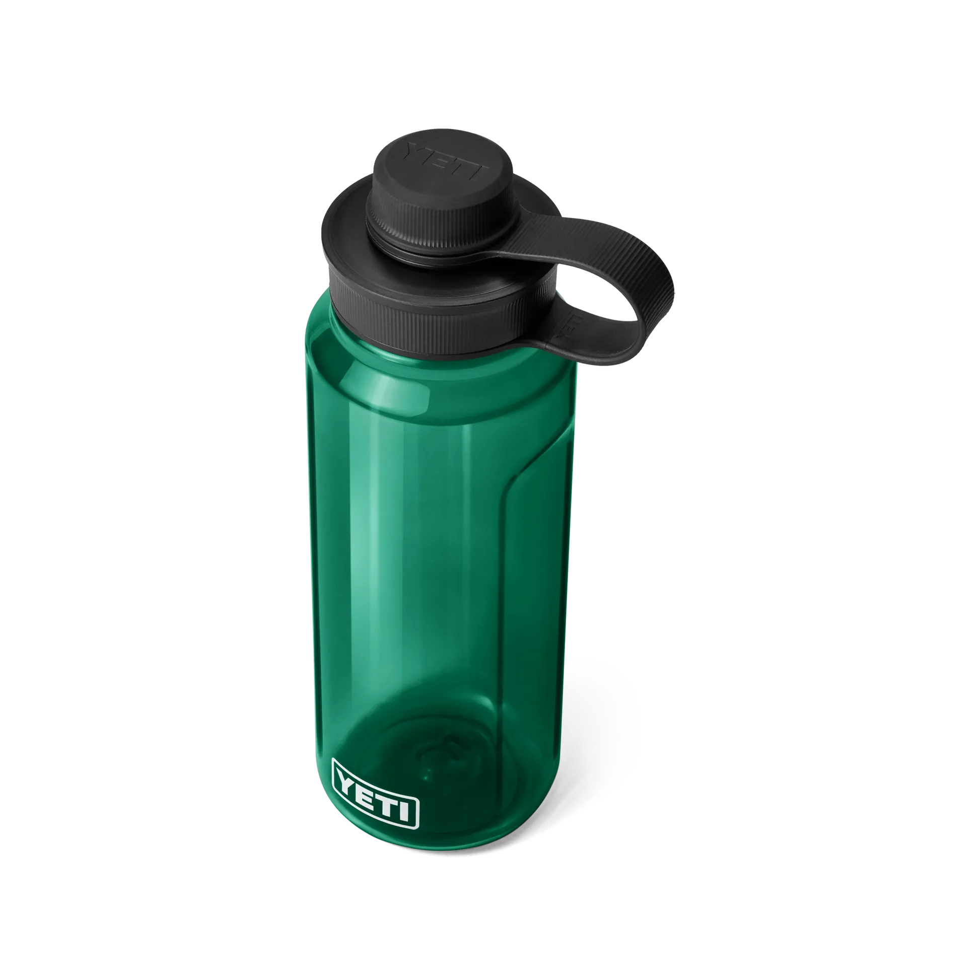 YETI Yonder 34 OZ 1 L Bottle With Tether Cap - Black Forest green