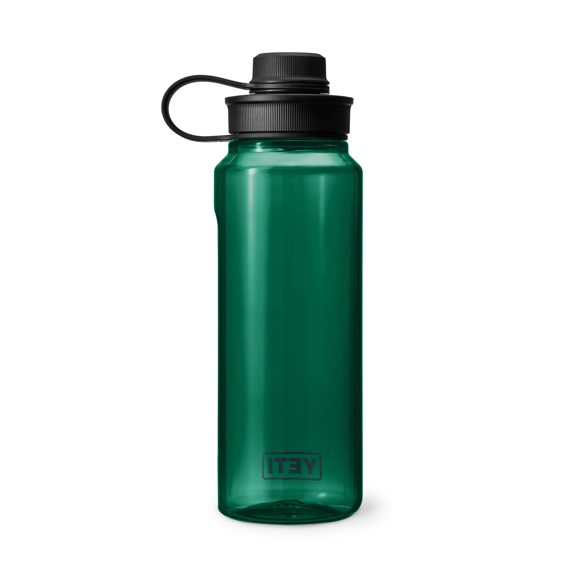 YETI Yonder 34 OZ 1 L Bottle With Tether Cap - Black Forest green