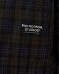 PAS NORMAL STUDIOS Off Race Seersucker Shirt - Dark Navy