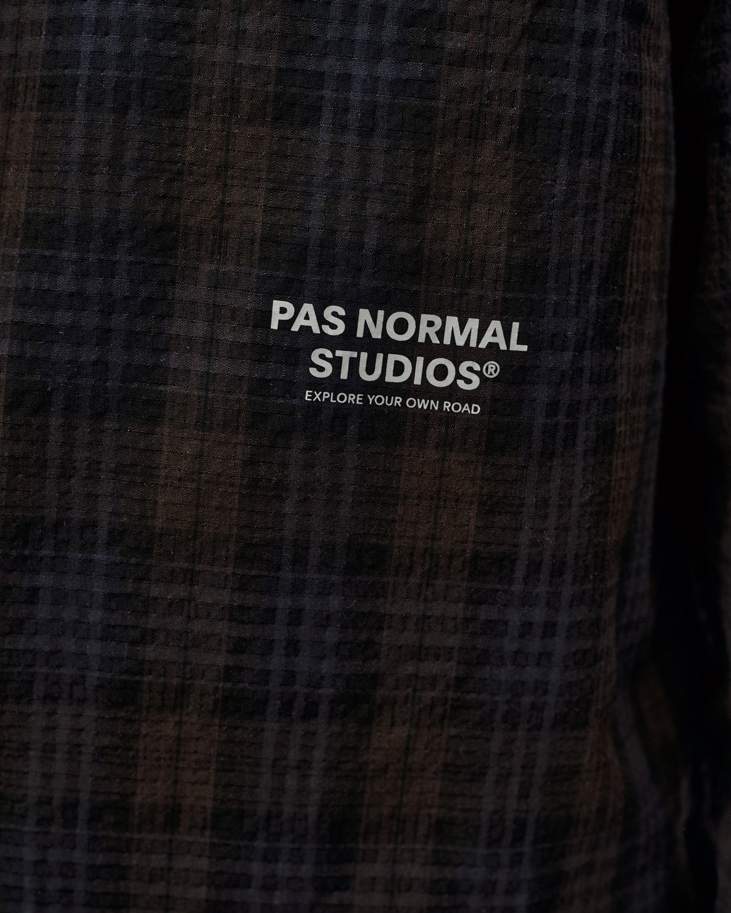 PAS NORMAL STUDIOS Off Race Seersucker Shirt - Dark Navy