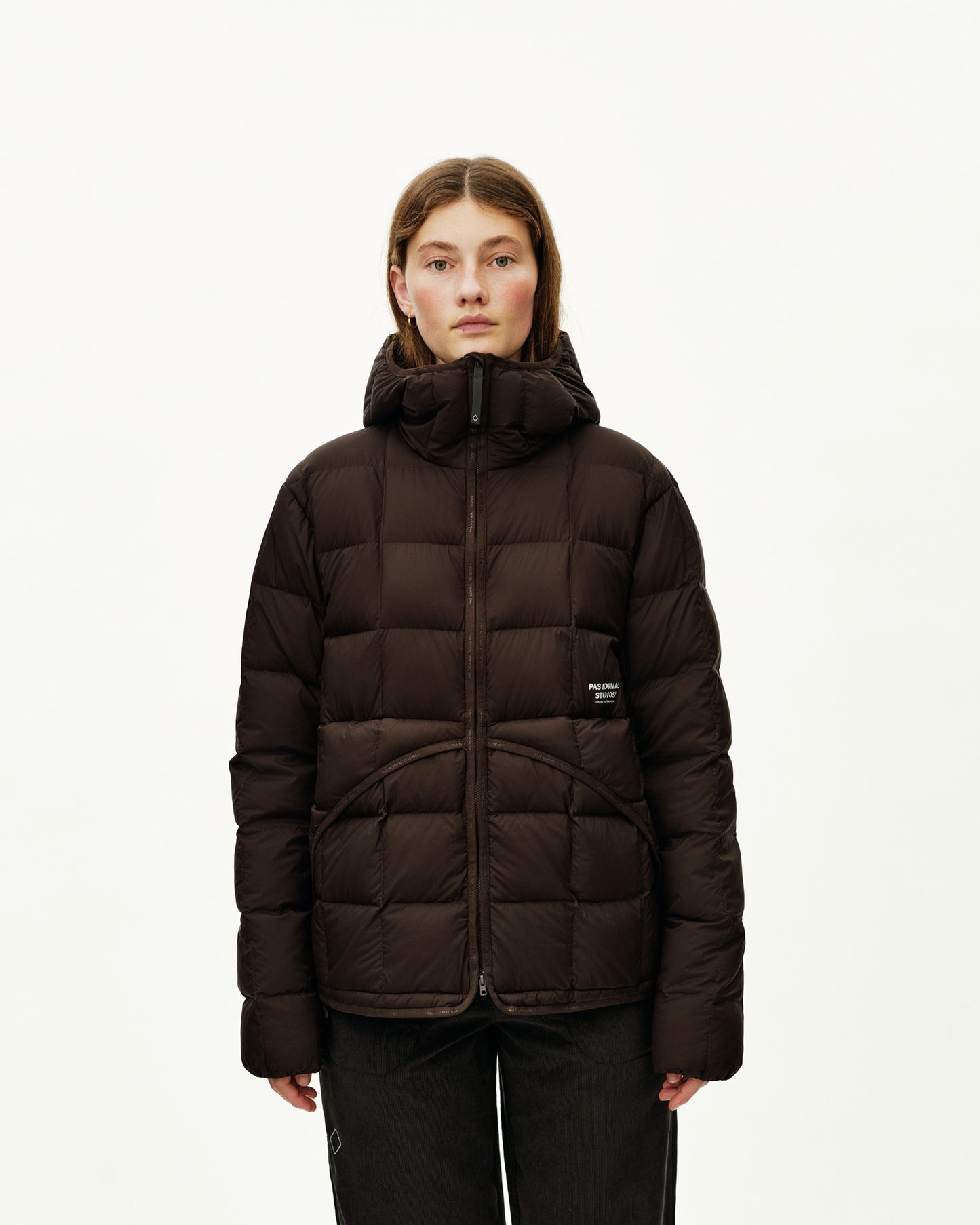 PAS NORMAL STUDIOS Off Race Down Liner Jacket - Dark Coffee