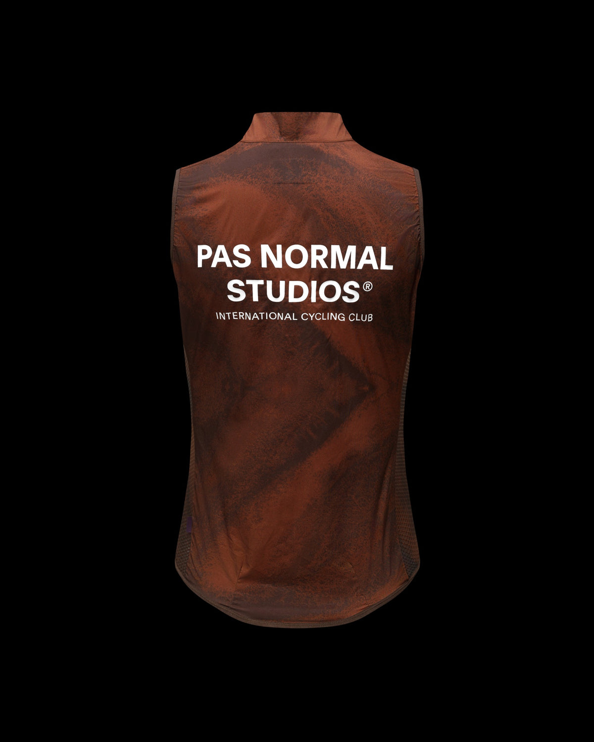 PAS NORMAL STUDIOS Women Mechanism Stow Away Gilet - AOP Light brown