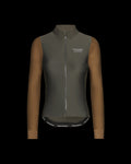 PAS NORMAL STUDIOS Women Mechanism Thermal Long Sleeve Jersey - Dark Olive / Army Brown