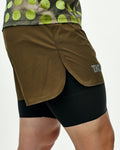 PAS NORMAL STUDIOS T.K.O. Balance 2in1 Shorts - Dark Stone