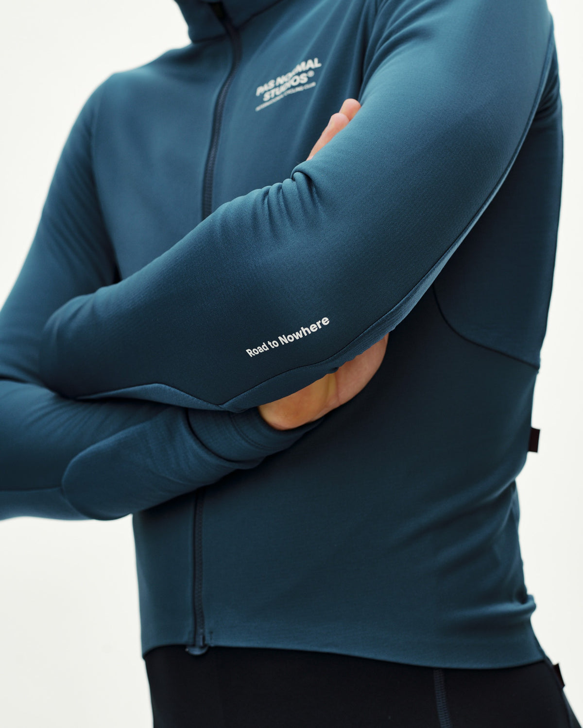 PAS NORMAL STUDIOS Men Mechanism Thermal Long Sleeve Jersey 2.0 - Denim Blue