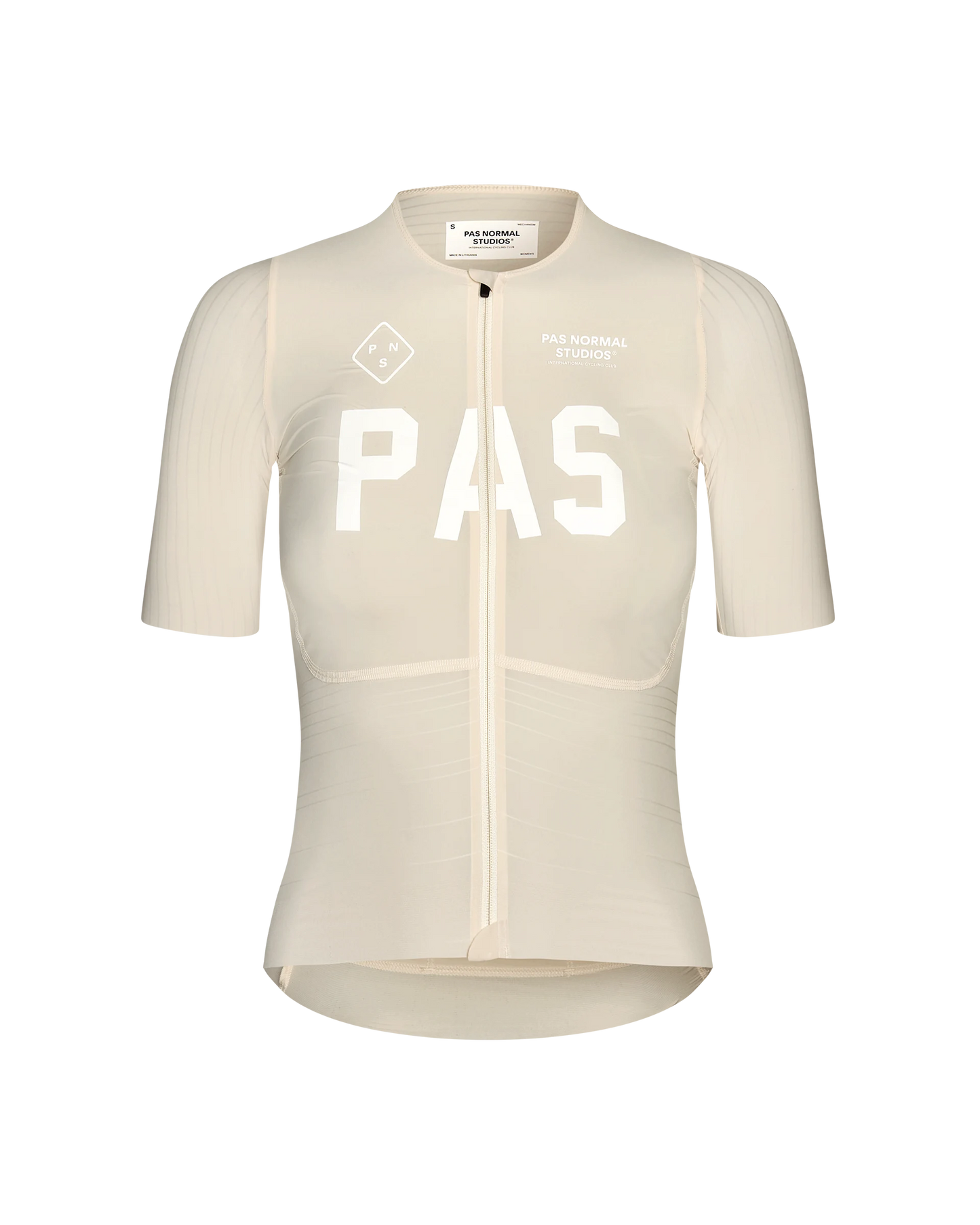 PAS NORMAL STUDIOS Mechanism Kvinder Pro Cykeltrøje - Cream