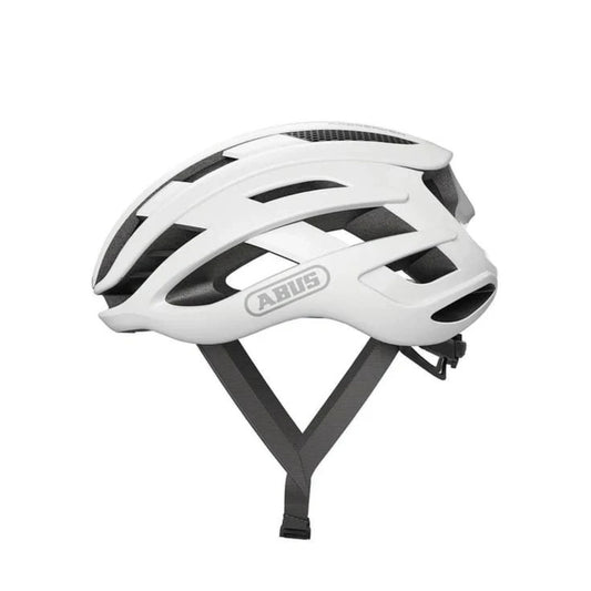 ABUS Airbreaker Fietshelm - Polar Wit Matt