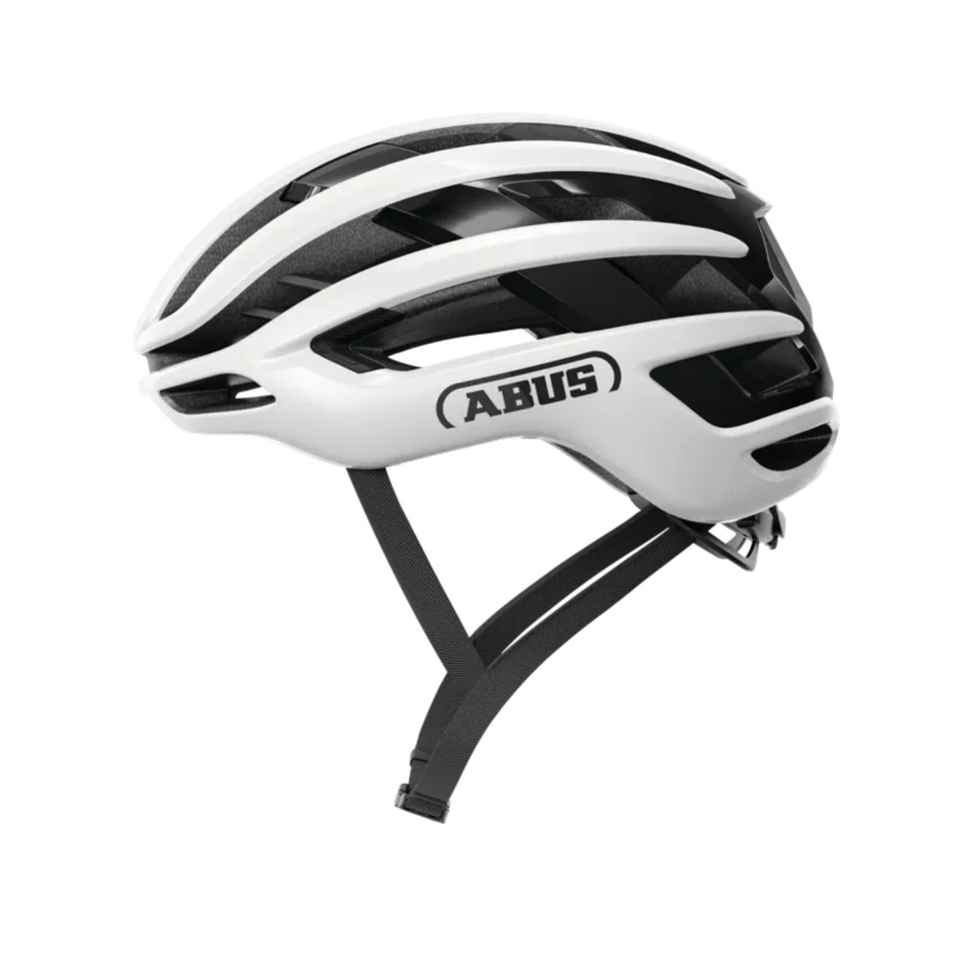 ABUS Airbreaker 2.0 Casco Ciclismo - Shiny Blanco