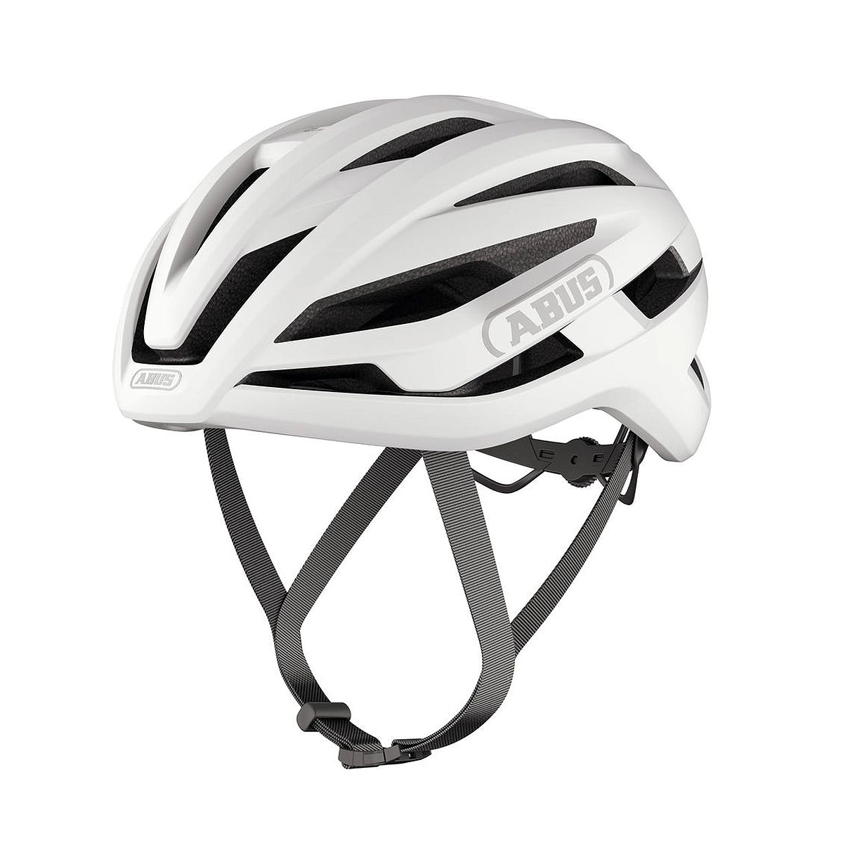 abus fahrradhelm stormchaser ABUS Fahrradhelm Stormchaser Ace - Polar Weiß