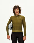 PAS NORMAL STUDIOS Women Essential Long Sleeve Jersey - Khaki Green