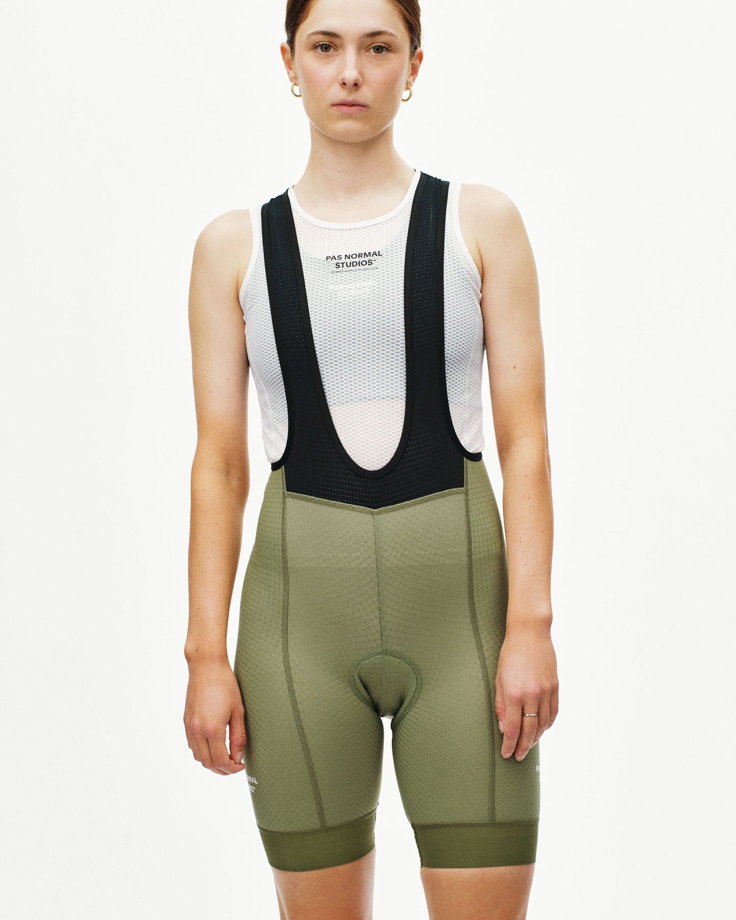 PAS NORMAL STUDIOS Mujer Essential Culotte Corto - Light Olive