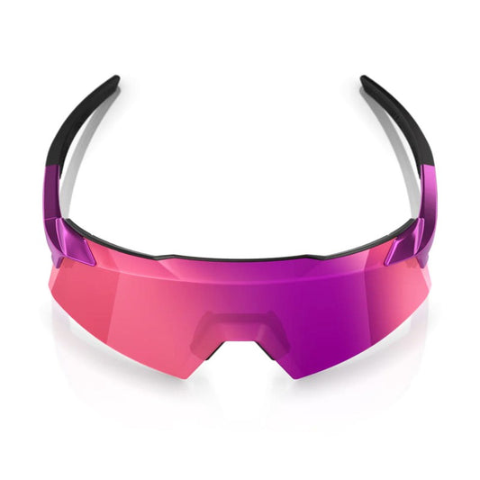 RIDE 100% Aerocraft Sunglasses - Gloss Purple Chrome / Purple Multilayer Mirror Lens
