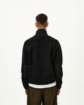 PAS NORMAL STUDIOS Off Race Pile Fleece Jacket - Black