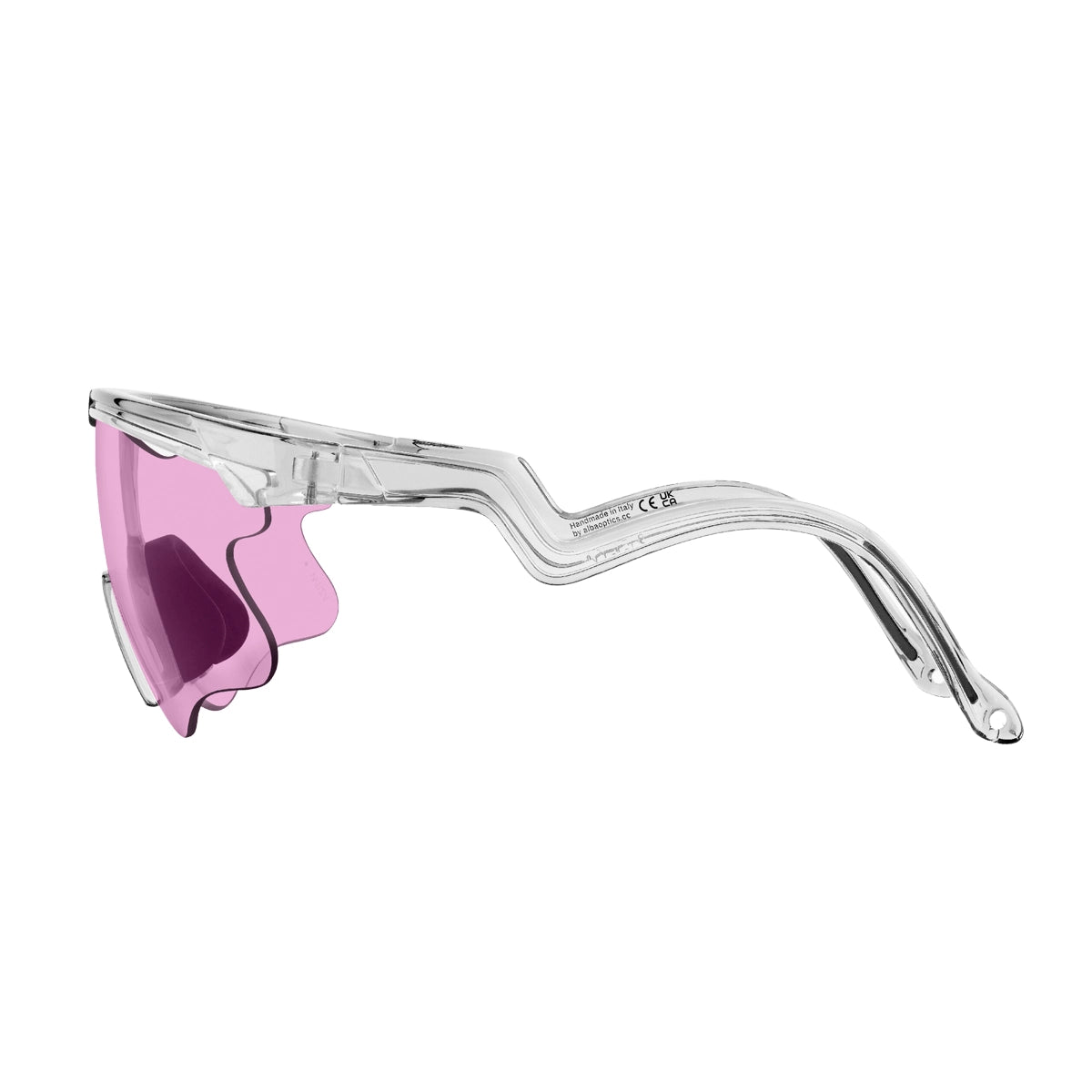 ALBA OPTICS Eyewear DELTA - Vzum Pink Lei Crystal Glossy-Eyewear-8050054513355