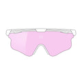 ALBA OPTICS Eyewear DELTA - White VZUM Pink Lei