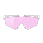 ALBA OPTICS Eyewear DELTA - White VZUM Pink Lei