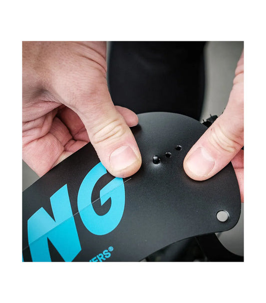 ASS SAVERS Win Wing 2 Gravel Rear Mudguard Stealth - Black
