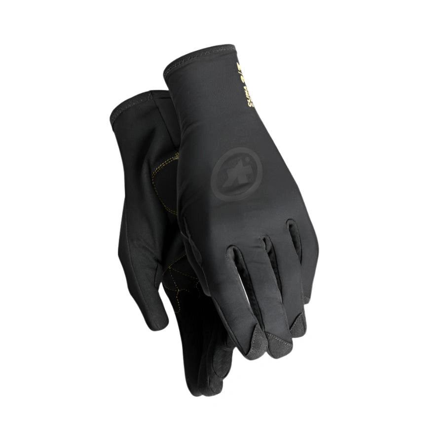 assos fahrradhandschuhe ASSOS Spring Fall Gloves EVO - Black