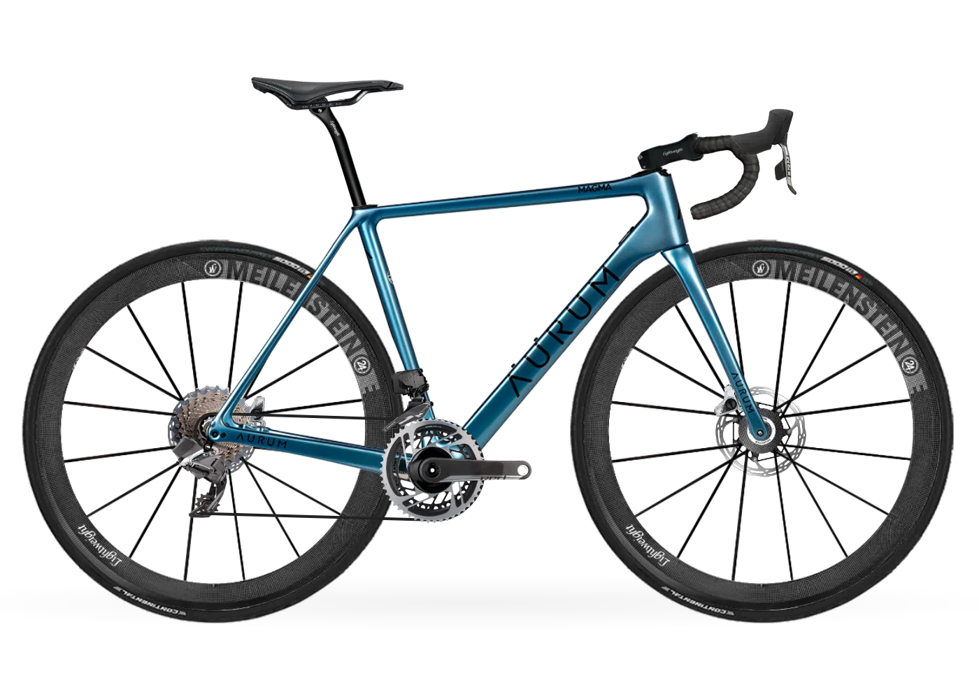 lightweight rennrad AURUM Magma Komplettrad Rennrad Sram Red AXS