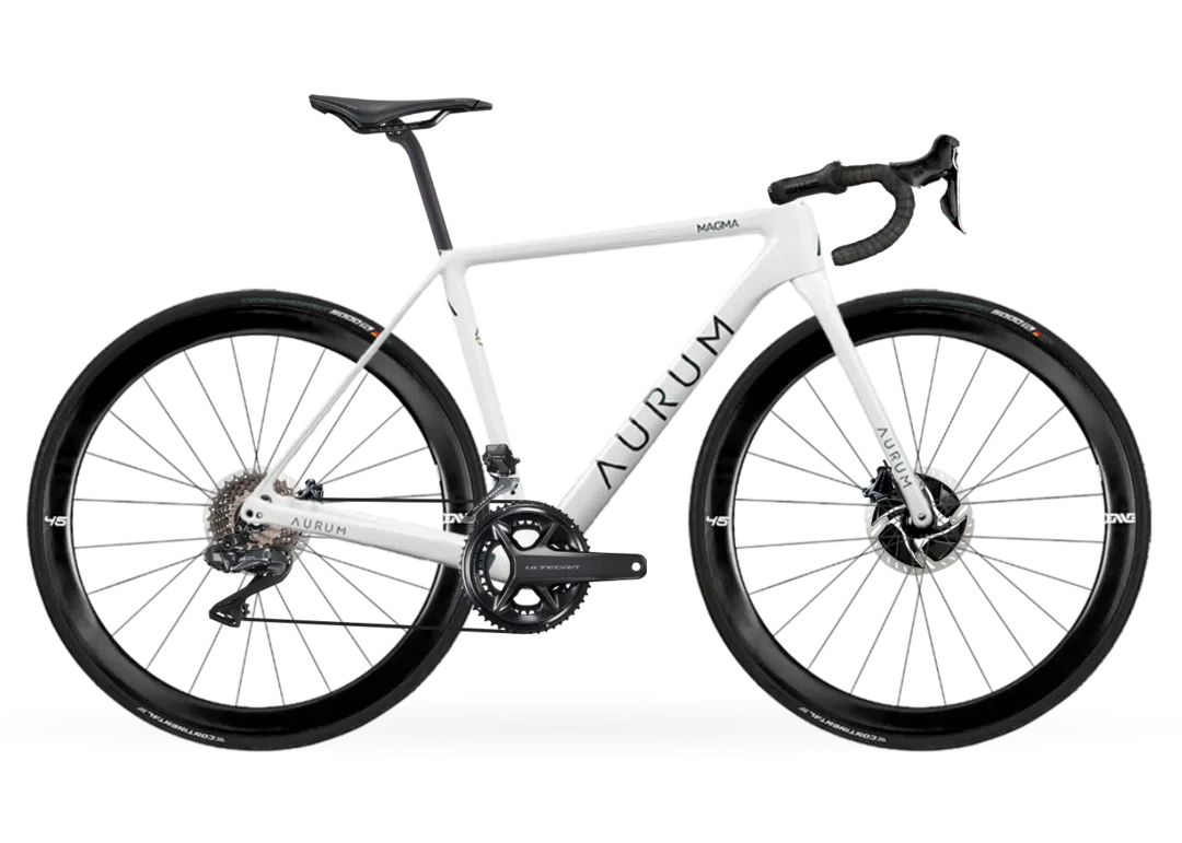 AURUM Complete Road Bike Shimano Ultegra 8170 Artic White - Enve Foundation