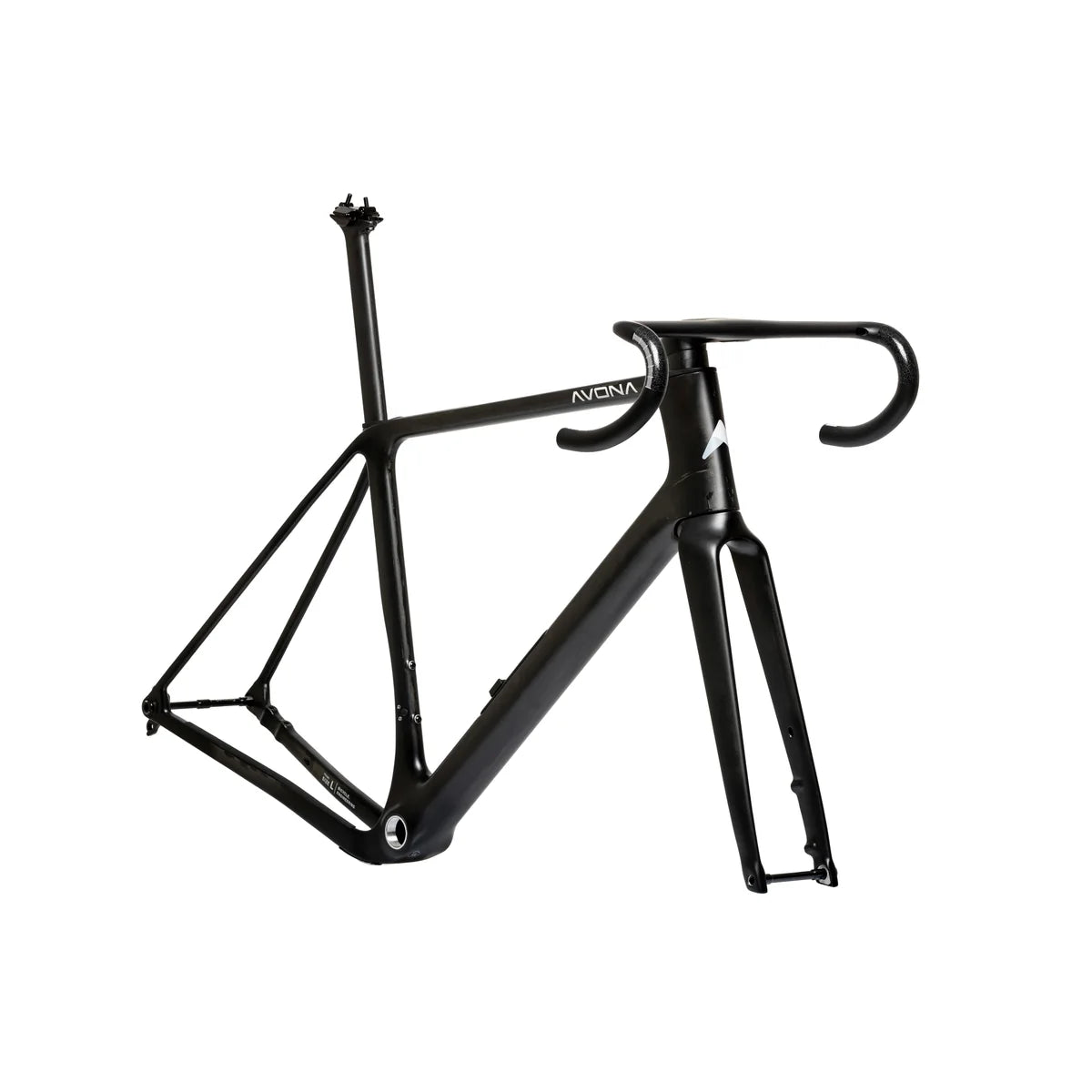 AVONA Callis Frameset with Faserwerk Cockpit - Carbon Clearcoat