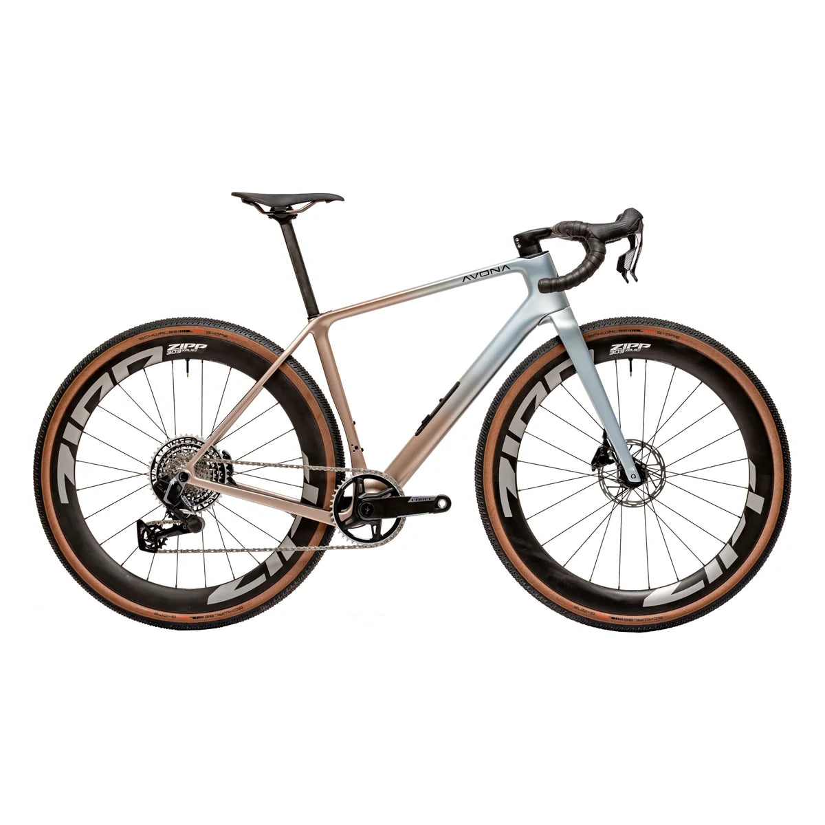 AVONA Callis Shimano GRX Di2 1x12 Gravel Bike - Blue/Rose