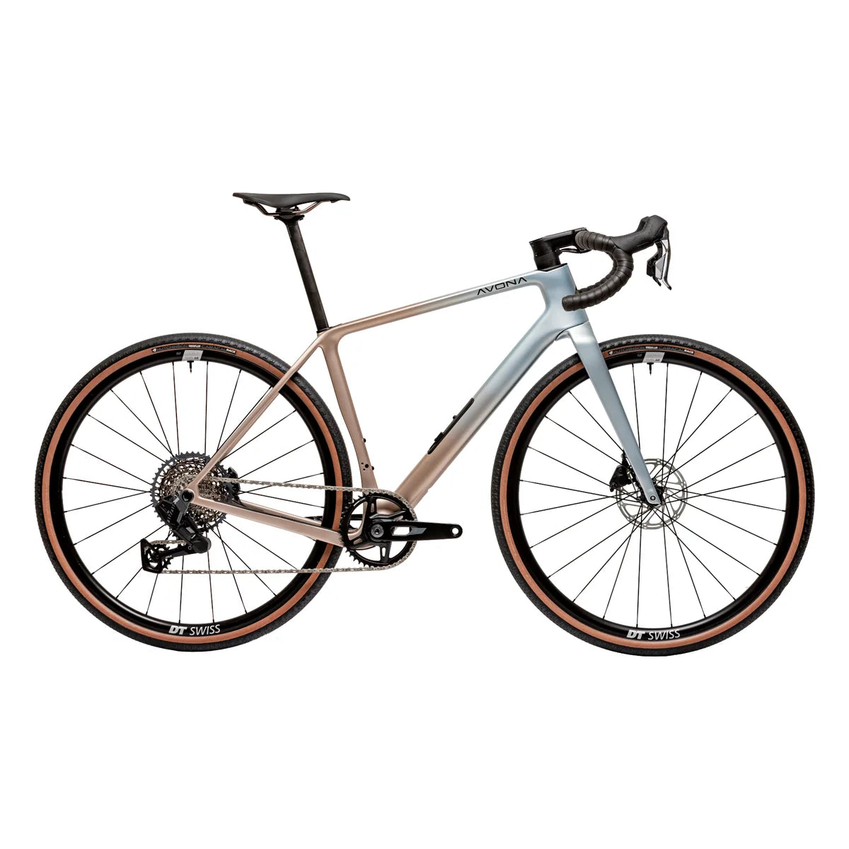 AVONA Callis SRAM Red PM XPLR Gravel Bike - Blue/Rose
