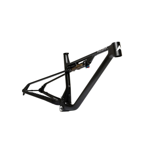 AVONA Silva Frameset with RockShox SIDLuxe Flight Attendant Shock - Carbon Clearcoat