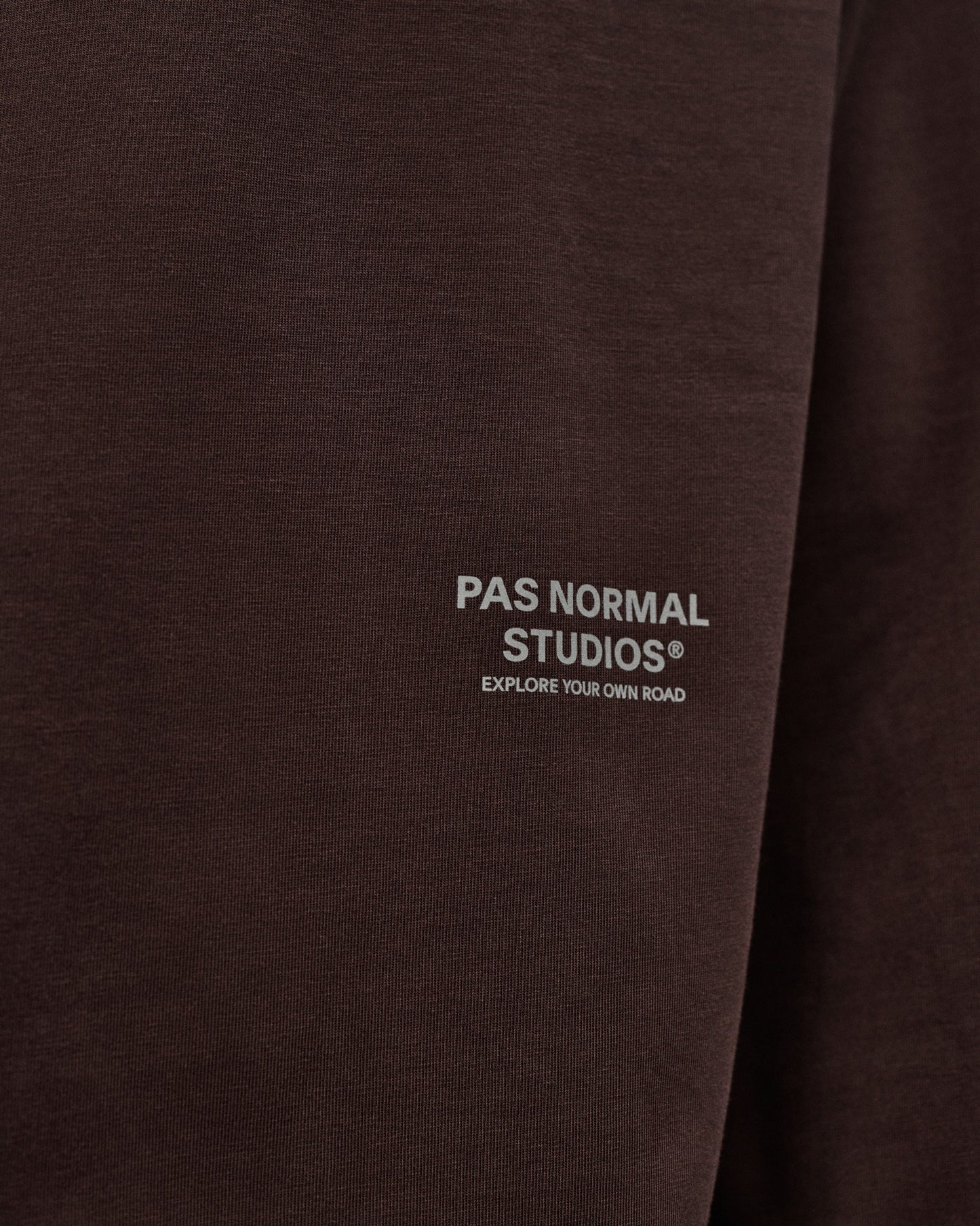 PAS NORMAL STUDIOS Off Race Cotton Tech Manga Larga Camiseta - Dark Purple