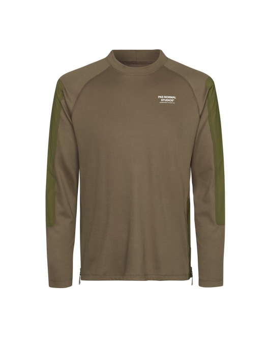 PAS NORMAL STUDIOS  Escapism Technical Lange mouwen Tshirt - Earth