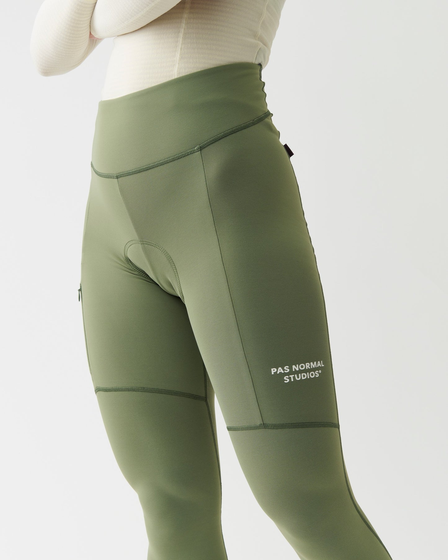 PAS NORMAL STUDIOS Mujer Essential Thermal Long Culotte Largo - Dark Celeste
