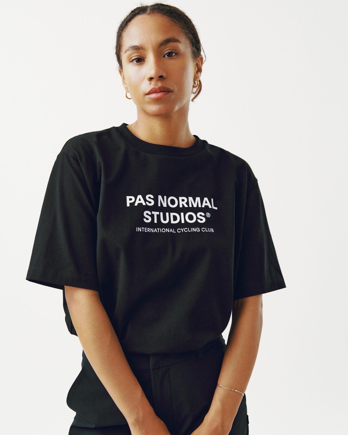 PAS NORMAL STUDIOS OffRace Logo TShirt - Black