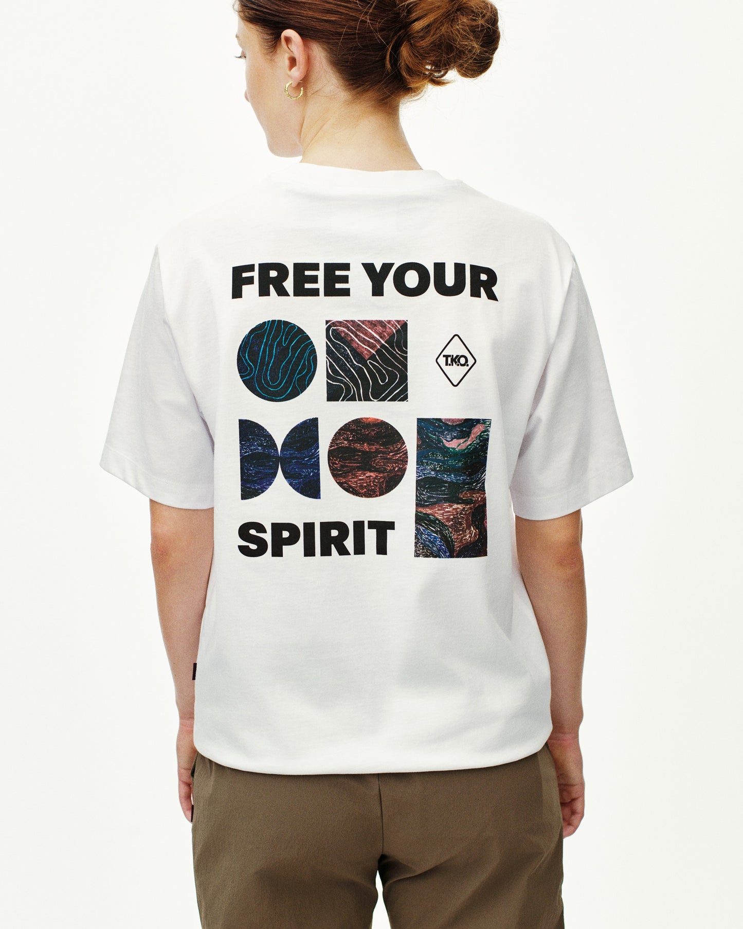 PAS NORMAL STUDIOS T.K.O. Off Race Graphic TShirt - White