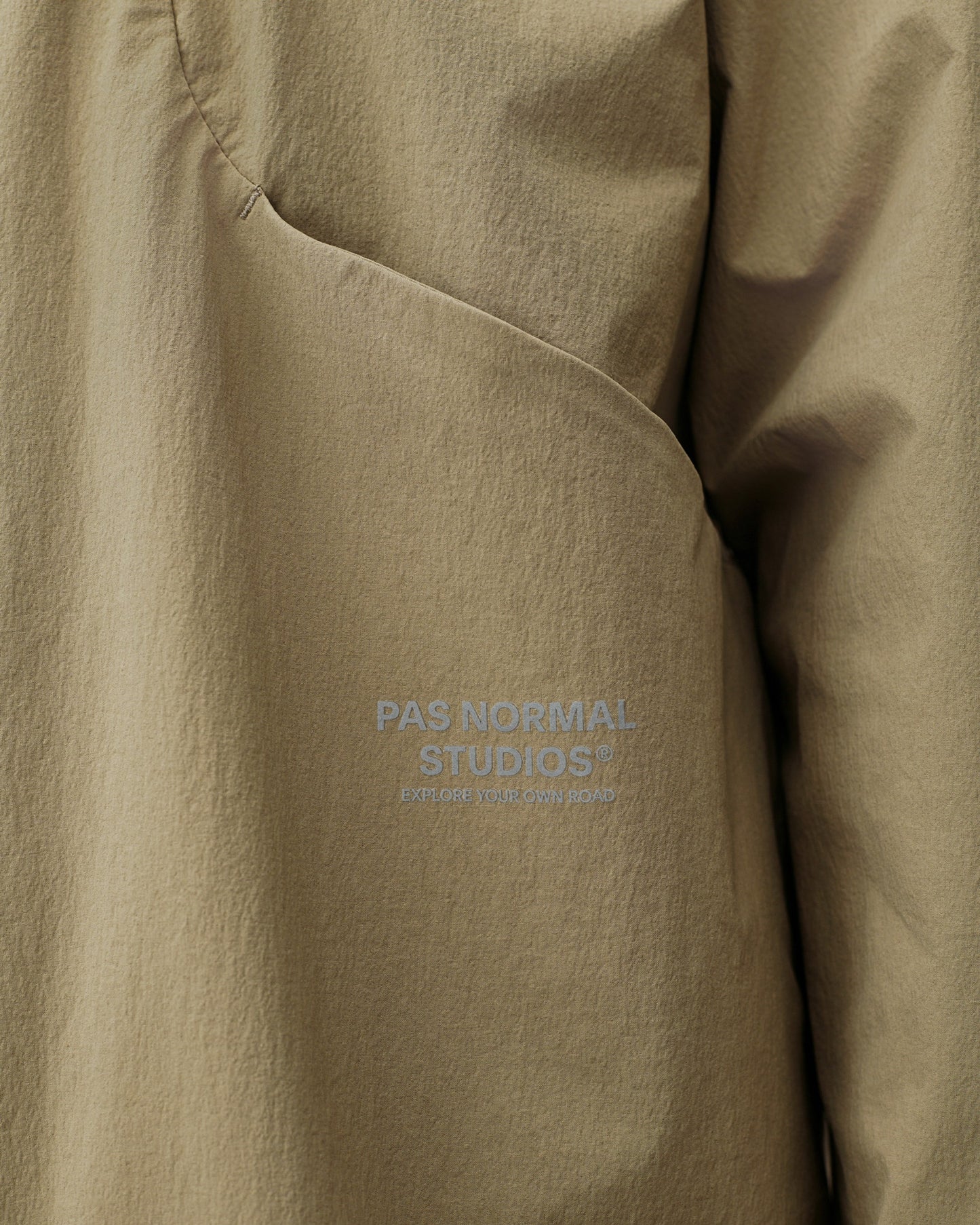 PAS NORMAL STUDIOS Off Race Tech Overshirt - Dusty Earth