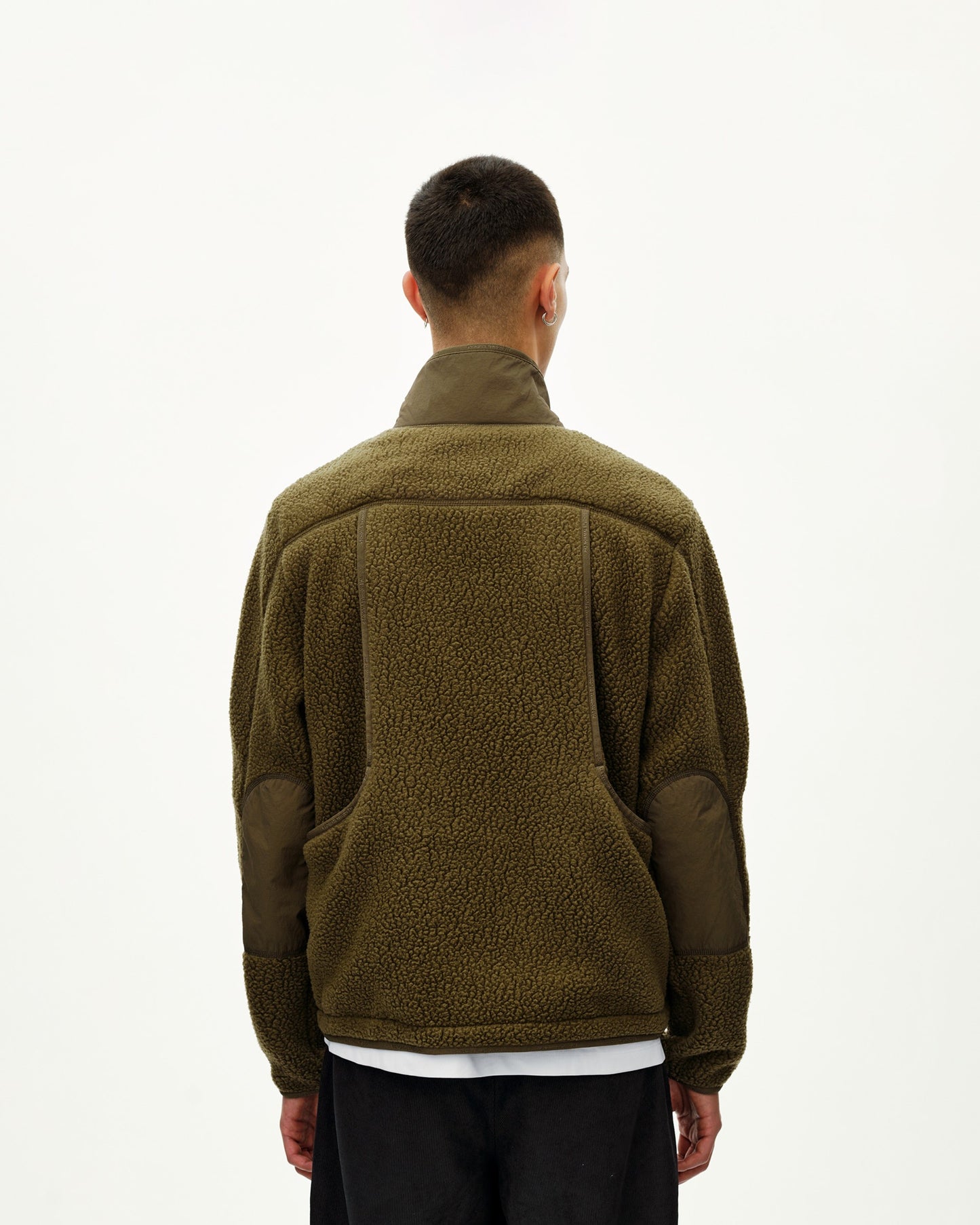 PAS NORMAL STUDIOS Off Race Pile Chaqueta polar - Deep Olive