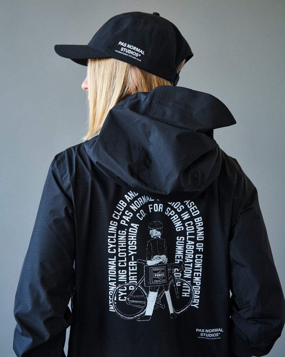 PAS NORMAL STUDIOS Women Porter Off-Race Shell Jacket - Black
