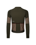 PAS NORMAL STUDIOS Mannen Escapism Fietsshirt lange mouwen - Dark Olive