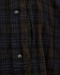 PAS NORMAL STUDIOS Off Race Seersucker Shirt - Dark Navy