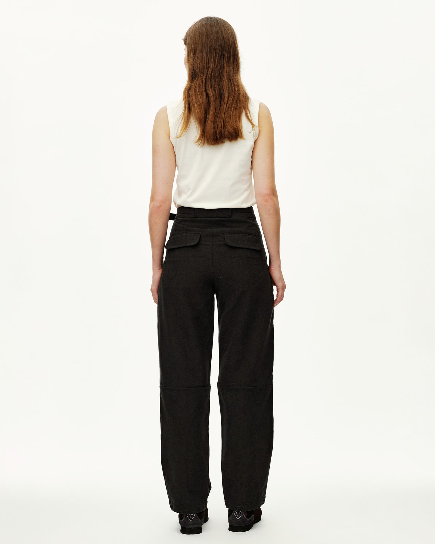 PAS NORMAL STUDIOS Off Race Corduroy Pantalones - Negro